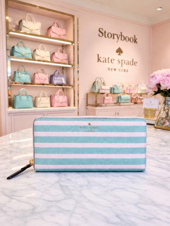 kate spade Handbags - Kate Spade Storybook Zip Around Long Wallet